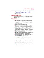 Preview for 119 page of Toshiba X305 Q710 - Qosmio - Core 2 Duo 2.13 GHz User Manual