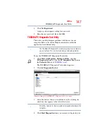 Preview for 147 page of Toshiba X305 Q710 - Qosmio - Core 2 Duo 2.13 GHz User Manual