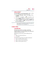 Preview for 161 page of Toshiba X305 Q710 - Qosmio - Core 2 Duo 2.13 GHz User Manual