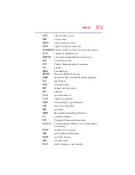 Preview for 213 page of Toshiba X305 Q710 - Qosmio - Core 2 Duo 2.13 GHz User Manual