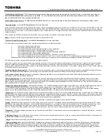 Preview for 3 page of Toshiba X505-Q870 Specifications