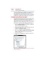 Preview for 112 page of Toshiba X775-SP7101L (Spanish) Manual Del Usuario