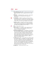 Preview for 216 page of Toshiba X775-SP7101L (Spanish) Manual Del Usuario