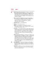 Preview for 218 page of Toshiba X775-SP7101L (Spanish) Manual Del Usuario