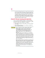 Preview for 12 page of Toshiba X870-BT3G23 User Manual