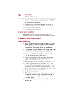 Preview for 30 page of Toshiba X870-BT3G23 User Manual