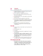 Preview for 32 page of Toshiba X870-BT3G23 User Manual