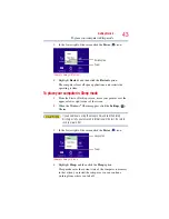 Preview for 43 page of Toshiba X870-BT3G23 User Manual