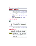 Preview for 44 page of Toshiba X870-BT3G23 User Manual