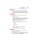 Preview for 75 page of Toshiba X870-BT3G23 User Manual