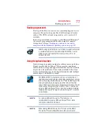 Preview for 77 page of Toshiba X870-BT3G23 User Manual