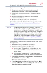 Preview for 77 page of Toshiba X875-SP7201L (Spanish) Manual Del Usuario