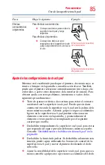 Preview for 85 page of Toshiba X875-SP7201L (Spanish) Manual Del Usuario