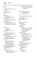 Preview for 216 page of Toshiba X875-SP7201L (Spanish) Manual Del Usuario