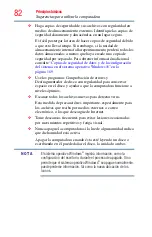 Preview for 82 page of Toshiba X875-SP7361KM (Spanish) Manual Del Usuario