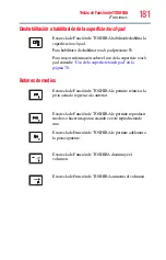 Preview for 181 page of Toshiba X875-SP7361KM (Spanish) Manual Del Usuario