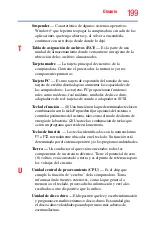 Preview for 199 page of Toshiba X875-SP7361KM (Spanish) Manual Del Usuario