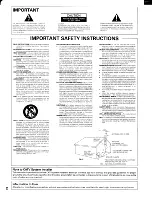 Preview for 2 page of Toshiba XB-1507 Owner'S Manual