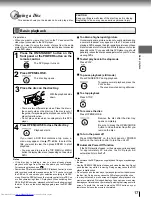 Preview for 17 page of Toshiba XD-E500KY Owner'S Manual