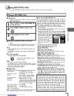 Preview for 27 page of Toshiba XD-E500KY Owner'S Manual