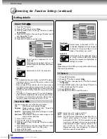 Preview for 32 page of Toshiba XD-E500KY Owner'S Manual