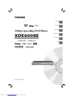 Предварительный просмотр 1 страницы Toshiba XDE600KE Owner'S Manual