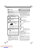 Preview for 16 page of Toshiba XDE600KU Owner'S Manual