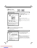 Preview for 22 page of Toshiba XDE600KU Owner'S Manual