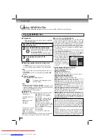 Preview for 26 page of Toshiba XDE600KU Owner'S Manual