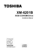 Toshiba XM-6201B Installation Manual preview