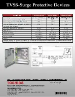 Preview for 2 page of Toshiba XT TVS-XT120-347 Specifications