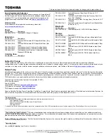 Preview for 2 page of Toshiba Z835-P330 Specifications