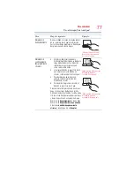 Предварительный просмотр 77 страницы Toshiba Z835-SP3201M (Spanish) Manual Del Usuario