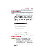 Предварительный просмотр 83 страницы Toshiba Z835-SP3201M (Spanish) Manual Del Usuario