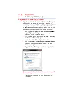 Предварительный просмотр 116 страницы Toshiba Z835-SP3201M (Spanish) Manual Del Usuario