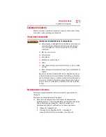 Предварительный просмотр 121 страницы Toshiba Z835-SP3201M (Spanish) Manual Del Usuario