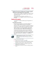 Предварительный просмотр 175 страницы Toshiba Z835-SP3201M (Spanish) Manual Del Usuario