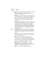 Предварительный просмотр 218 страницы Toshiba Z835-SP3201M (Spanish) Manual Del Usuario