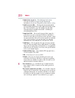 Предварительный просмотр 220 страницы Toshiba Z835-SP3201M (Spanish) Manual Del Usuario