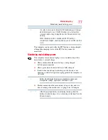 Предварительный просмотр 77 страницы Toshiba Z930-BT9300 User Manual