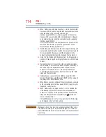 Предварительный просмотр 114 страницы Toshiba Z930-BT9300 User Manual