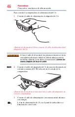 Предварительный просмотр 46 страницы Toshiba Z930-SP3242L (Spanish) Manual Del Usuario