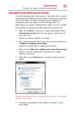 Предварительный просмотр 91 страницы Toshiba Z930-SP3242L (Spanish) Manual Del Usuario