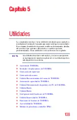 Предварительный просмотр 108 страницы Toshiba Z930-SP3242L (Spanish) Manual Del Usuario