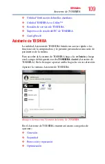 Предварительный просмотр 109 страницы Toshiba Z930-SP3242L (Spanish) Manual Del Usuario