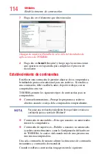 Предварительный просмотр 114 страницы Toshiba Z930-SP3242L (Spanish) Manual Del Usuario