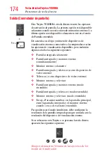 Предварительный просмотр 174 страницы Toshiba Z930-SP3242L (Spanish) Manual Del Usuario