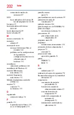 Предварительный просмотр 202 страницы Toshiba Z930-SP3242L (Spanish) Manual Del Usuario