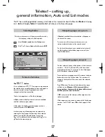 Preview for 17 page of Toshiba ZH36 Series Owner'S Manual