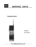 Preview for 2 page of Toshiba ZS-7222A Service Data